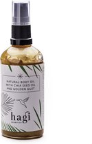 Hagi | Natuurlijke Lichaamsolie met Chia en Goud | Vegan Body Oil |Alle Huidtypes | 100ml