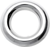 Zilveren Ring bol rond massief XL kettinghanger