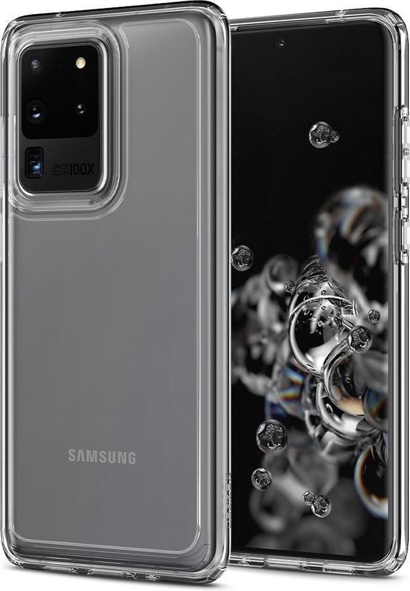 Spigen Ultra Hybride Hoesje Voor Samsung S20 Ultra Kristalheldere Bescherming