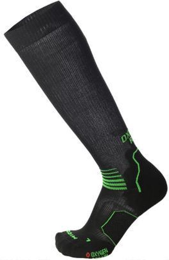 Medium weight Oxi-jet compression long running socks