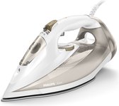 Philips Azur GC4552/00 fer à repasser Fer à vapeur Semelle T-ionicGlide 2400 W Beige, Blanc