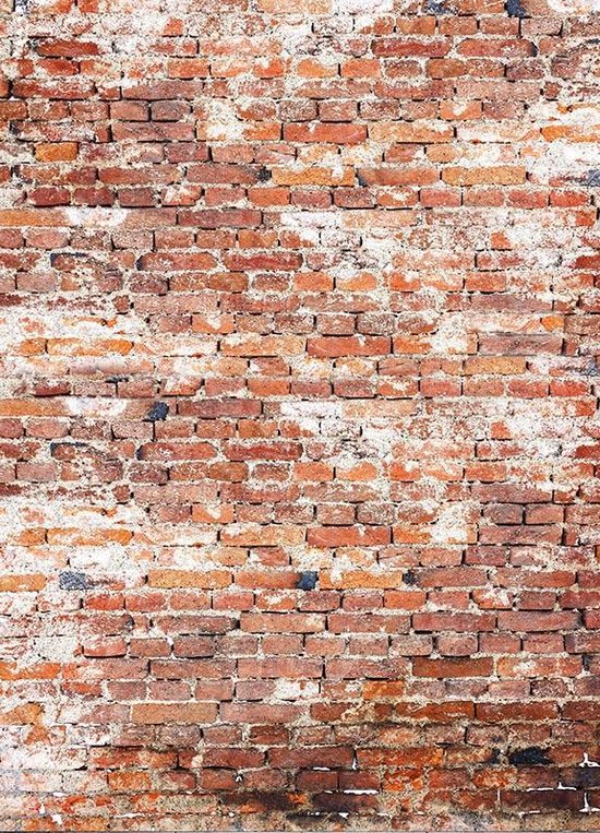 Bresser BR-S1040 Achtergronddoek voor Fotostudio met Print - 1.8x2.5 - Steen