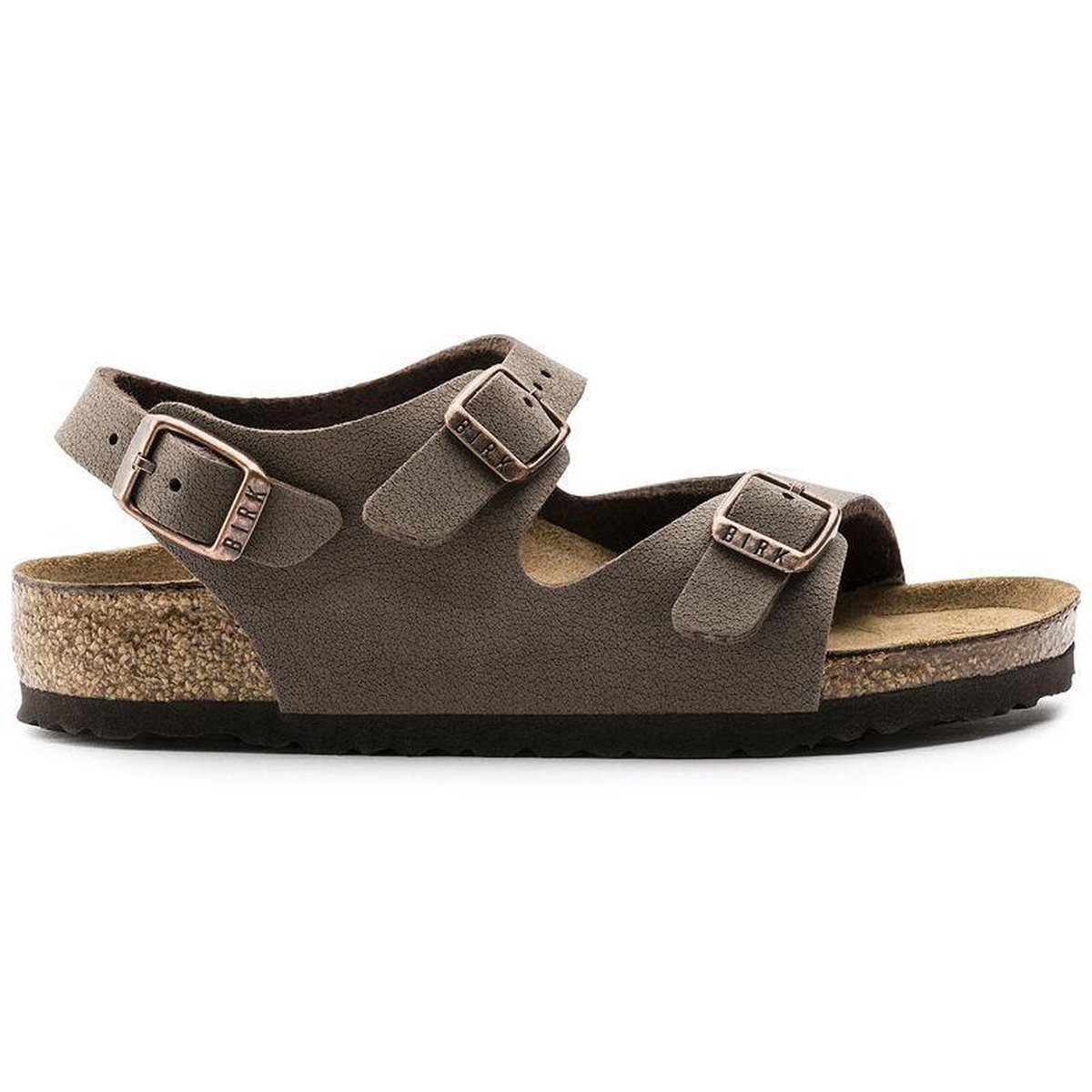 Birkenstock Roma Mocha Regular-fit Kinder Sandalen – maat 32 | bol.com