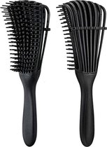 Ontklit Haarborstel - Detangling Brush - Hairbrush - Krullend Haar Verzorging - Stylingborstel - Magic Detangler Brush -