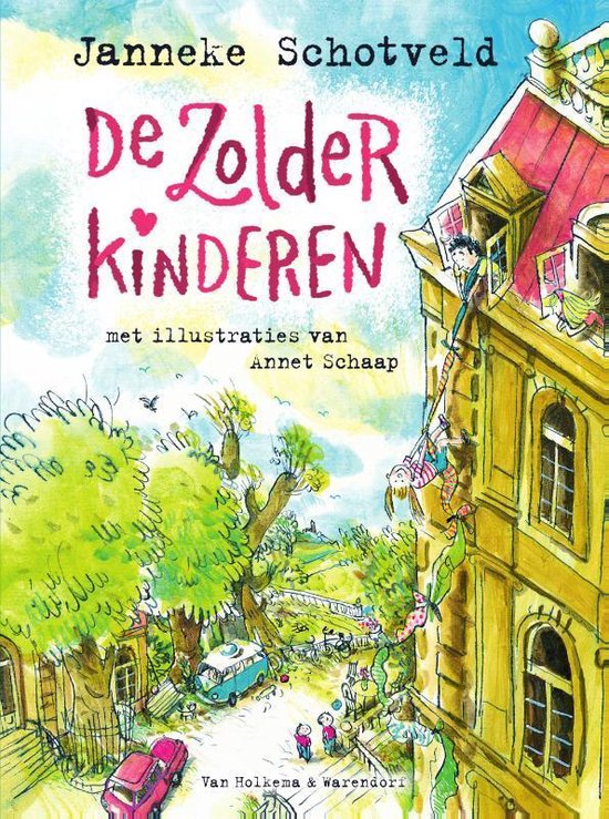 Boek cover De zolderkinderen van Janneke Schotveld (Hardcover)