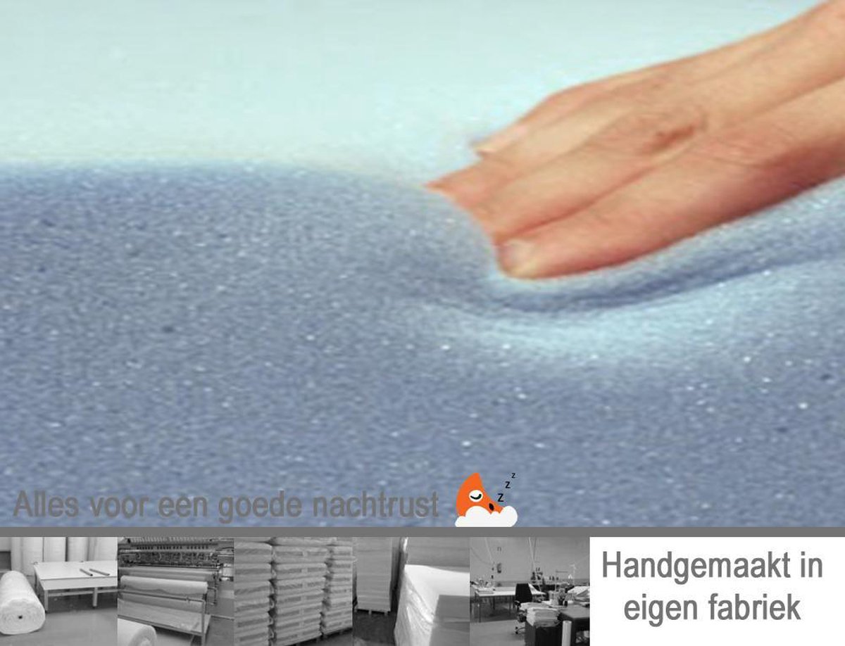 180x200 Topdekmatras Chelan Koudschuim | 10 cm dik