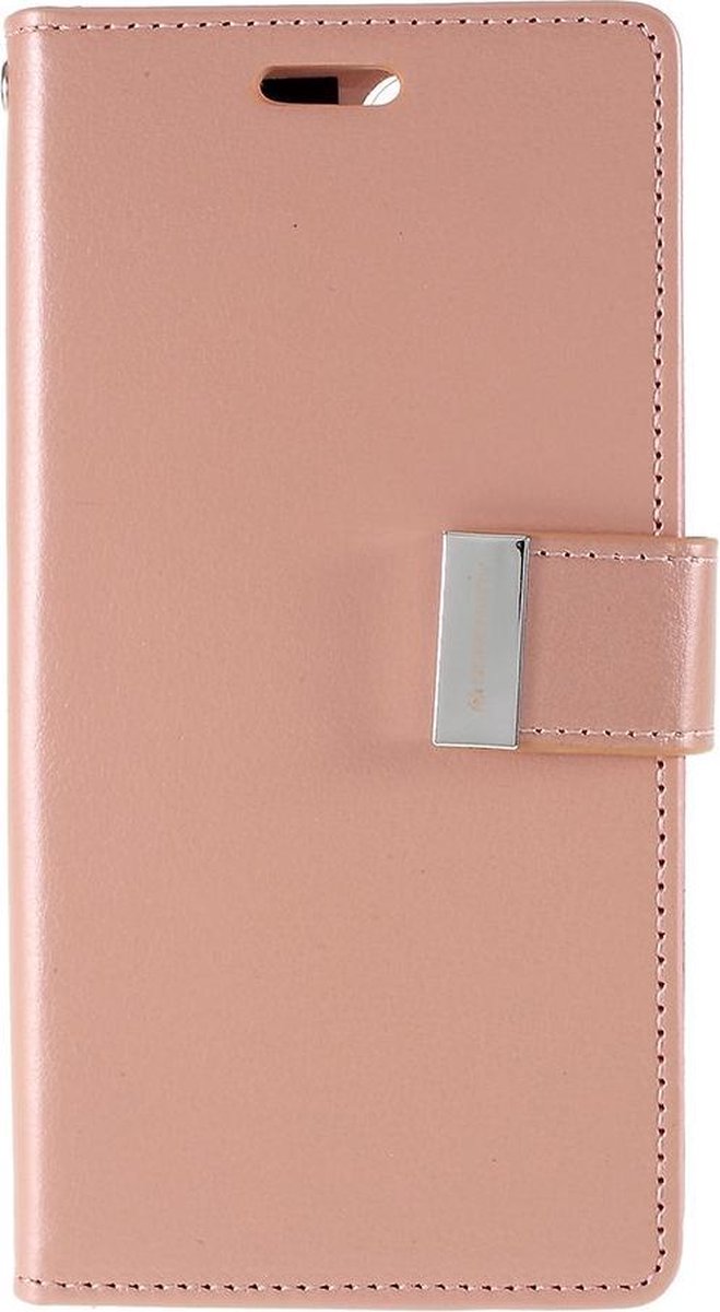 Bookcase Goospery voor iPhone 11 - roze goud