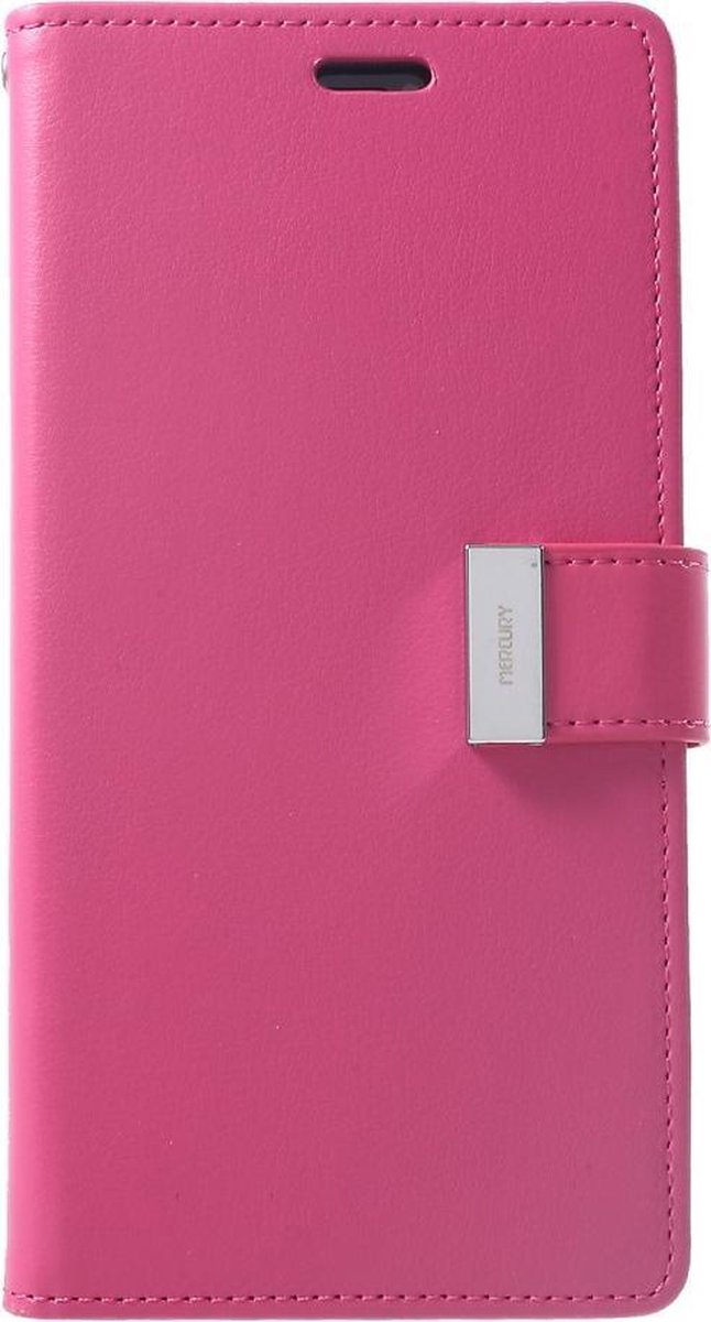 Bookcase Goospery voor iPhone XS Max - roze