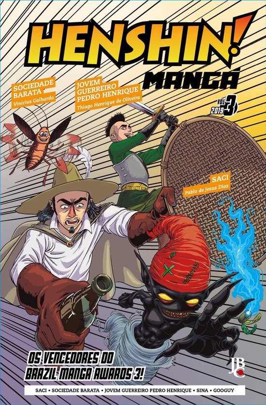 Henshin Mangá 3 - Henshin Mangá vol. 03 - cover