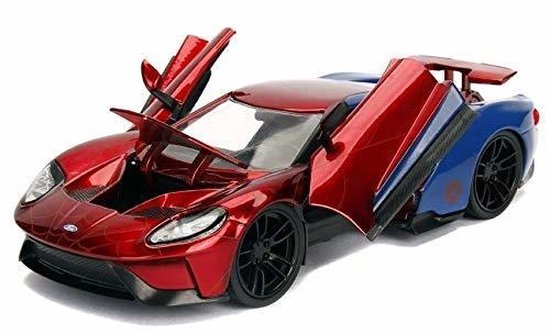 Jada Toys - Marvel Spiderman 2017 Ford GT 1:24 - Jada Toys