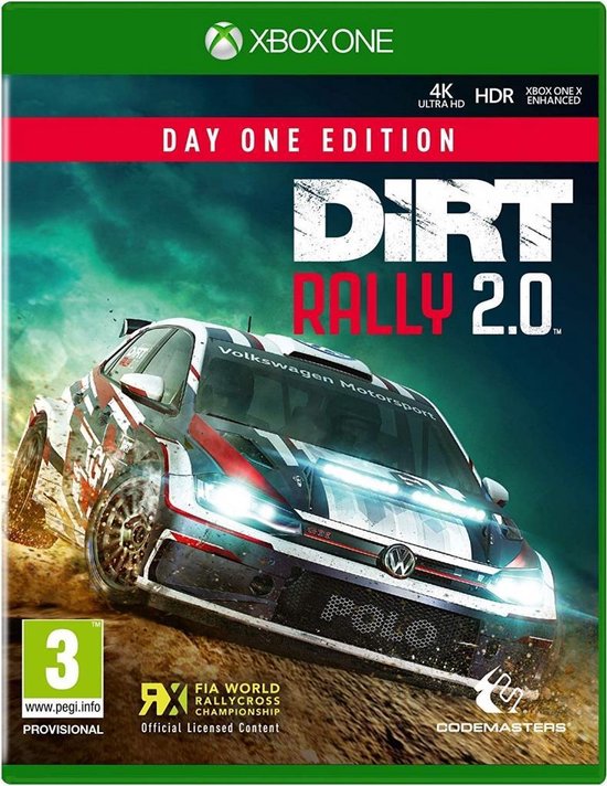 Dirt Rally 2.0 komt er aan 5 Dirt Rally 2.0 - Day 1 Edition (Xbox One)
