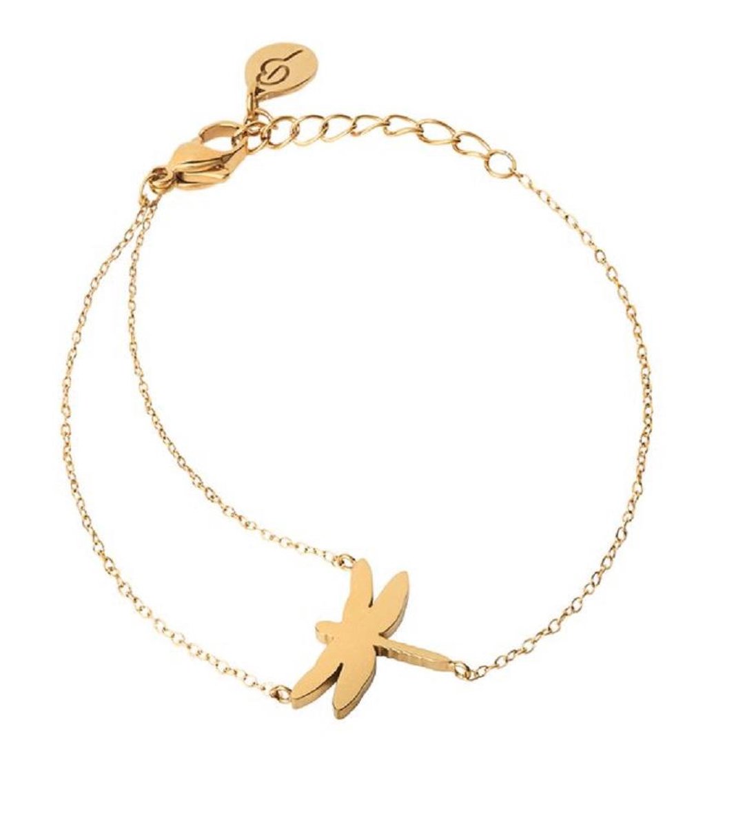 Armband Dragonfly gold