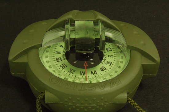Plastimo kompas, groen, graden, glow in the dark verlichting | bol.com