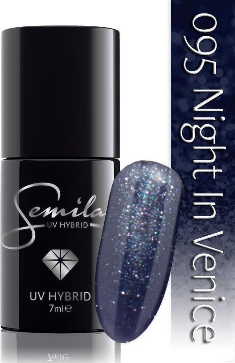 095 UV Hybrid Semilac Night In Venice 7 ml.