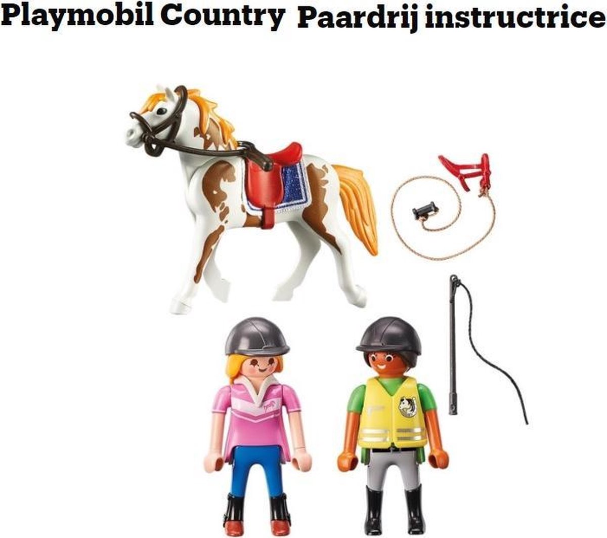 Playmobil Country - Set - Paarden - Paardentherapeute en Instructrice -  Manege - Paard... | bol.com