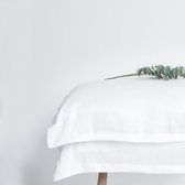 Coco & Cici - Tencel kussensloop - 50 x 60 - wit - beauty pillow - zacht, luxe en duurzaam beddengoed