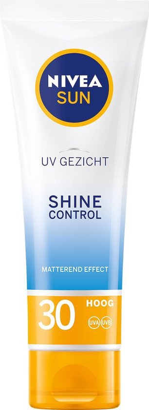 Nivea Sun UV Face Shine Control Zonnebrand Gezicht SPF 30 - 50 ml