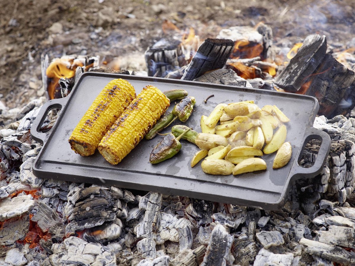 Induplus Grillplaat gietijzer voor multiflex en crossicook kopen? Vóór 22.00 besteld, morgen in huis