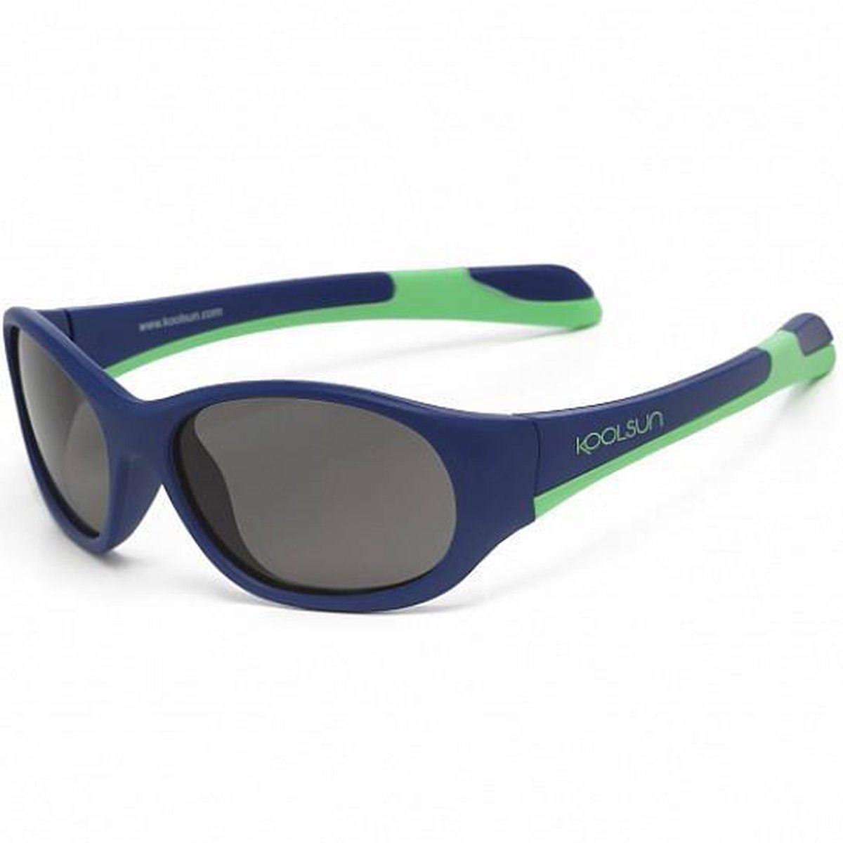 KOOLSUN - Fit - Kinder zonnebril - Navy Spring Bud - 3-6 jaar - UV400 - Categorie 3