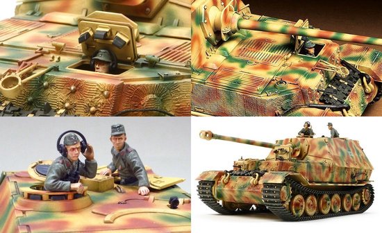 Maquette de Char en plastique GERMAN ELEPHANT TANK - www