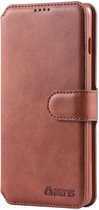 AZNS Samsung Galaxy S10 5G Portemonnee Hoesje Kunstleer Bruin