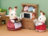 Sylvanian Families 5023 Kast Met Oven - Speelfigurenset