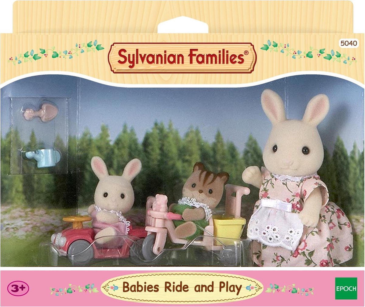 Sylvanian Families 5040 Tricycle & Mini Voiture Bébés