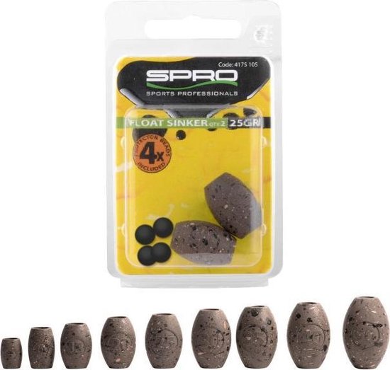 Spro - Float sinker - dobber lood - 50 gram - 2 stuks van Spro — afbeelding 3