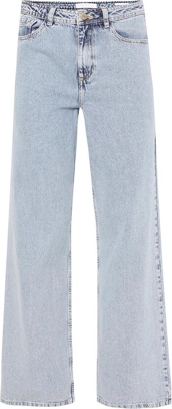 WE Fashion Dames high rise wide leg jeans | bol.com