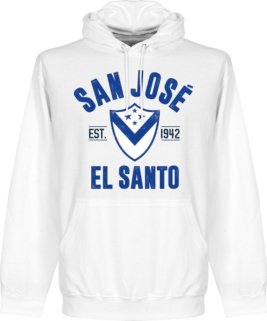 Club San Jose Established Hoodie - Wit - XXL
