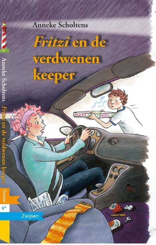 Cover van het boek 'Zoeklicht Fritzi en de verdwenen keeper' van Anneke Scholtens