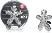 Mr&Mrs Fragrance Niki Luchtverfrisser - Voor Auto - Met Refill Pure