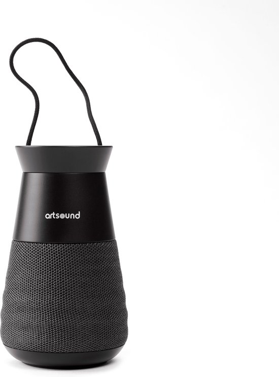 heel fijn Aja Perth Blackborough Artsound Lighthouse Speaker - Bluetooth portable speaker met verlichting,  Zwart | bol.com