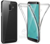 SAMSUNG Galaxy Note 10 Dual TPU Case Transparant 360° Graden, Optimale Siliconen bescherming Voor- en Achterkant (2 in 1) - HiCHiCO