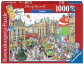 Ravensburger puzzel Fleroux London - Legpuzzel - 1000 stukjes