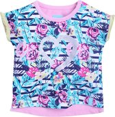 Beebielove Babykleding Meisjes Tshirt Flowers (Multicolor) - 74