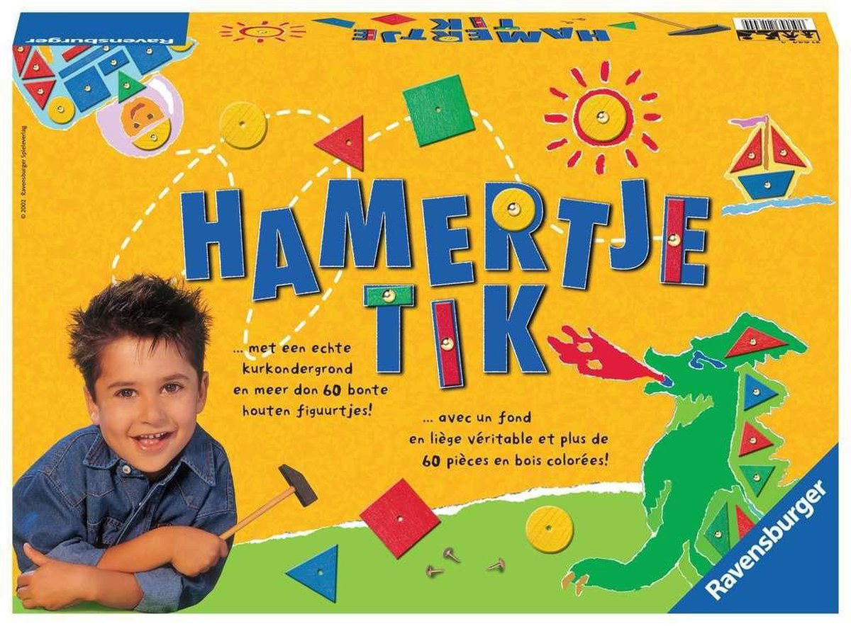 Vervagen Voorafgaan Ik wil niet Ravensburger Hamertje tik - kinderspel | bol.com