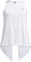 Röhnisch Singlet Logo Ribbed Wit Dames Maat L