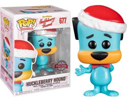Funko Pop! Disney: Huckleberry Hound (Santa Hat) #677 (Funko Exclusive)