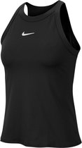 Nike Nkct Dry Tank Sporttop Dames - Black/White - Maat L