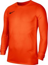 Nike Park VII LS  Sportshirt - Maat M  - Mannen - oranje