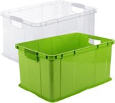 Rotho systeembox AGILO 55 liter / A3 groen 55 L.