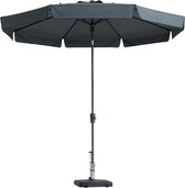 Madison parasol Flores round Ø300cm Grijs