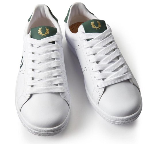 Fred Perry BASELINE Wit - Gratis levering | Spartoo.nl ! - Schoenen Lage  sneakers Heren € 97,80