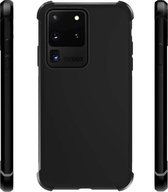 Samsung Galaxy S20 Ultra Hoesje - Anti Shock Hybrid Case - Zwart