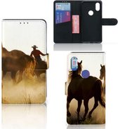 Xiaomi Mi Mix 2s Telefoonhoesje met Pasjes Design Cowboy