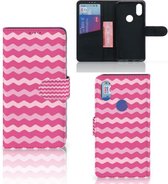 Xiaomi Mi Mix 2s Telefoon Hoesje Waves Pink