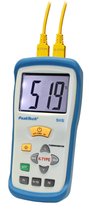 Peaktech 5115 - digitale thermometer - 2 kanaals - Type K -  (-50 ... + 1300 ° C)