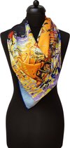 ThannaPhum kunst design sjaal 85 x 85 - Open Air Concert