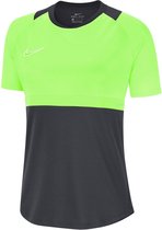 Nike Academy 20 SS Sportshirt - Maat S  - Vrouwen - groen/ grijs